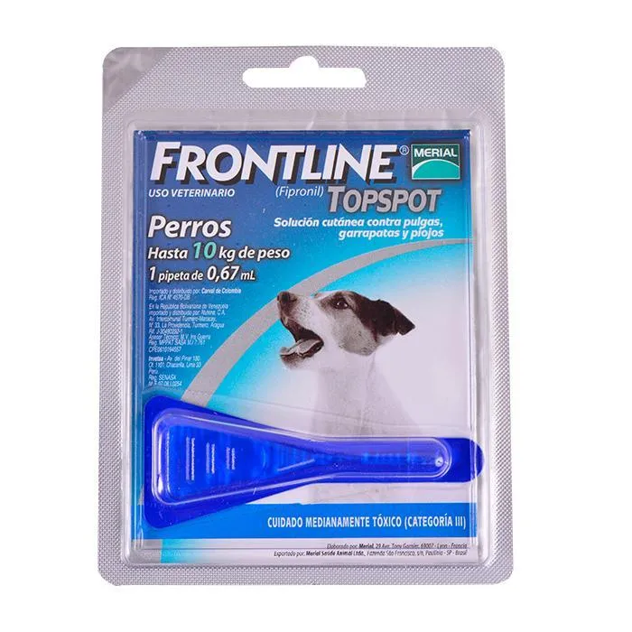 Frontline Pipeta 0-10 Kg