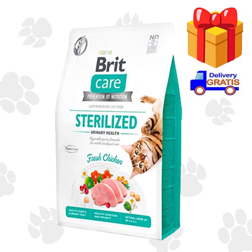 Brit Care Esterilizado y Cuidado Urinario 7kg