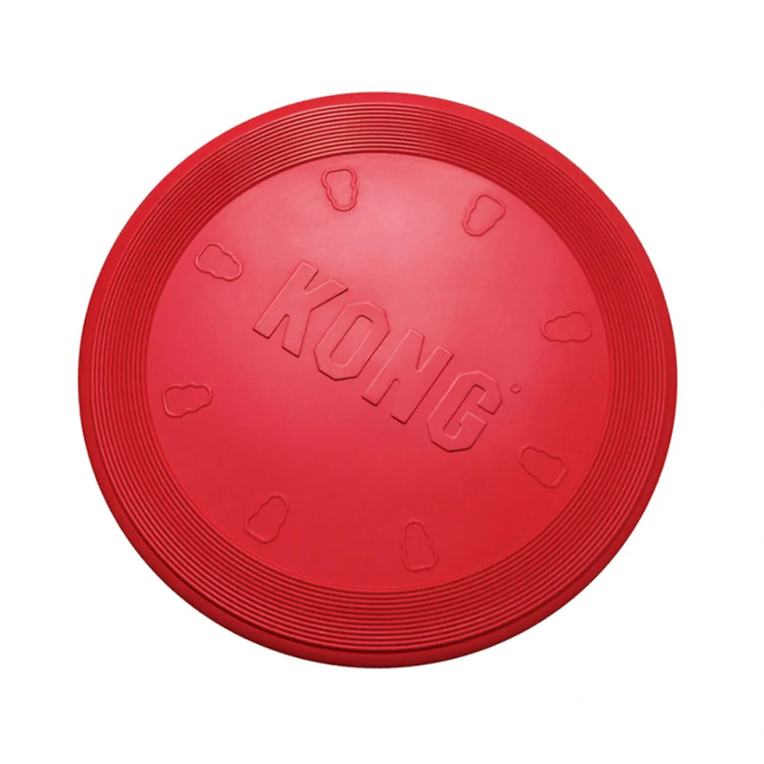 Juguete de goma duradera para perros KONG – Flyer