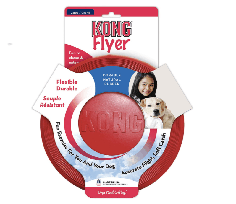 Juguete de goma duradera para perros KONG – Flyer - Imagen 2