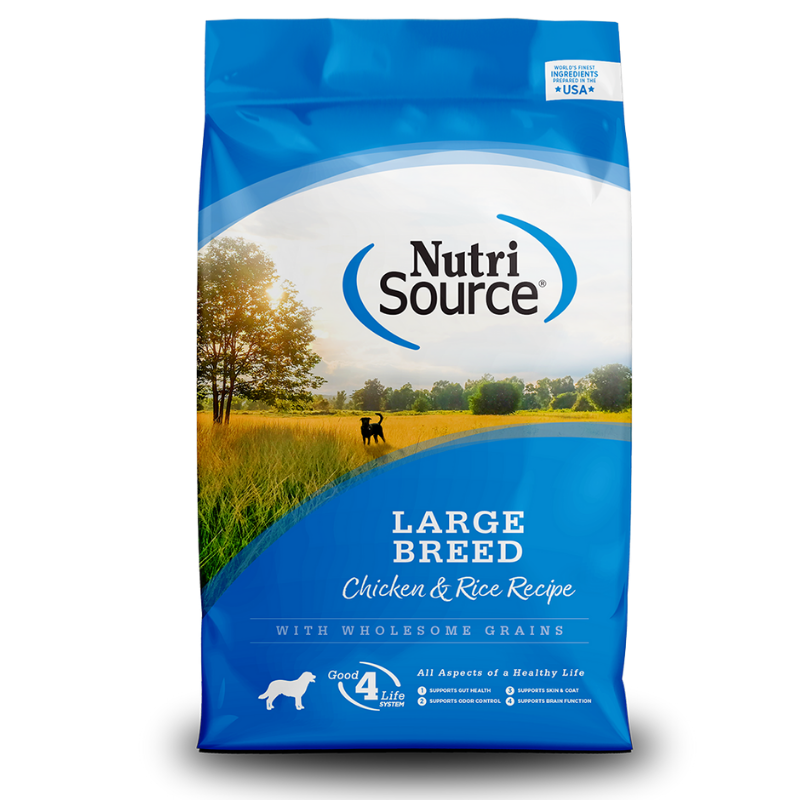 Nutrisource Adulto Raza Grande Pollo y Arroz 26 Libras - Imagen 2