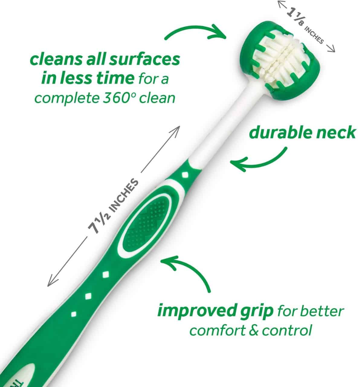 Cepillo dental Triple-flex perros pequeños - Imagen 3