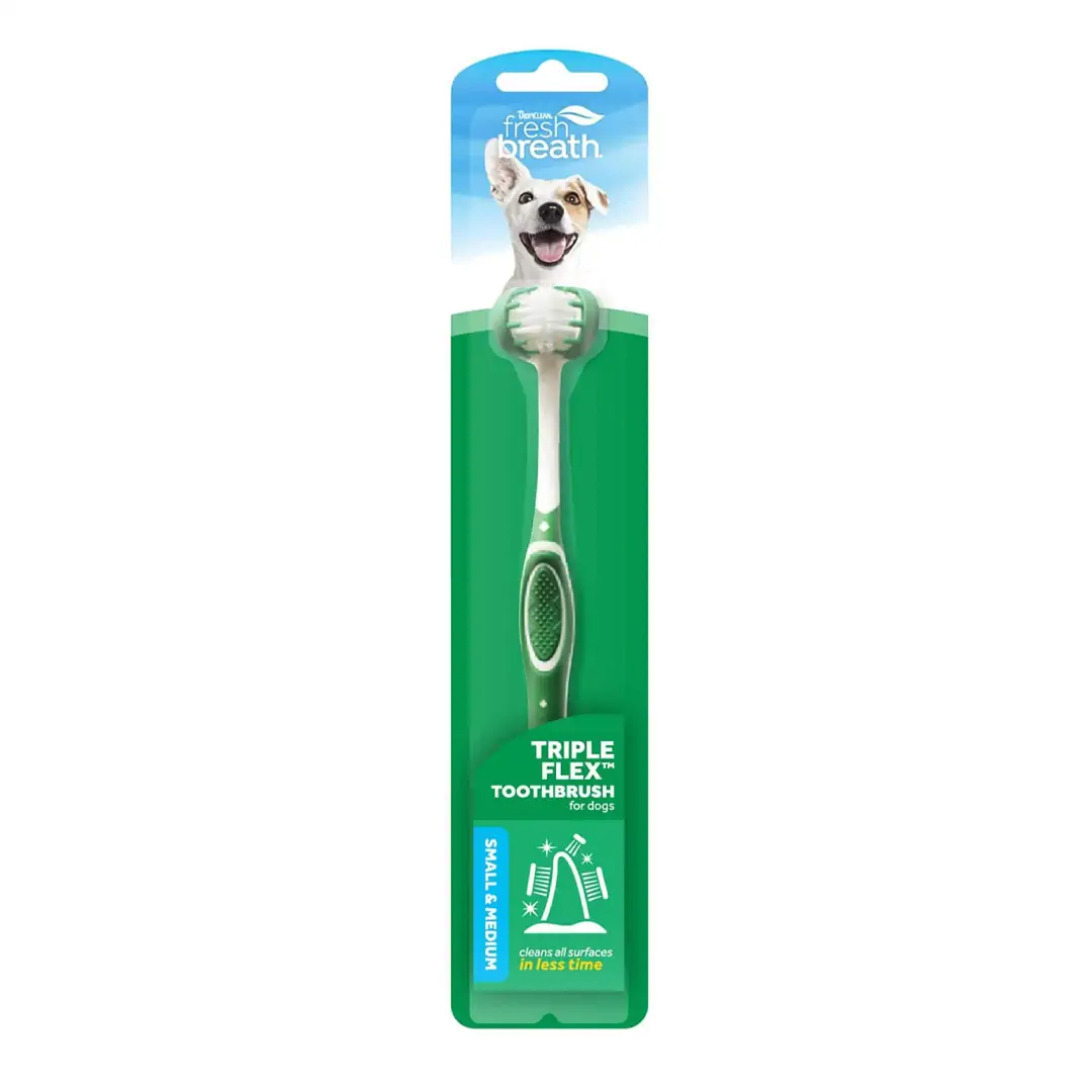 Cepillo dental Triple-flex perros pequeños
